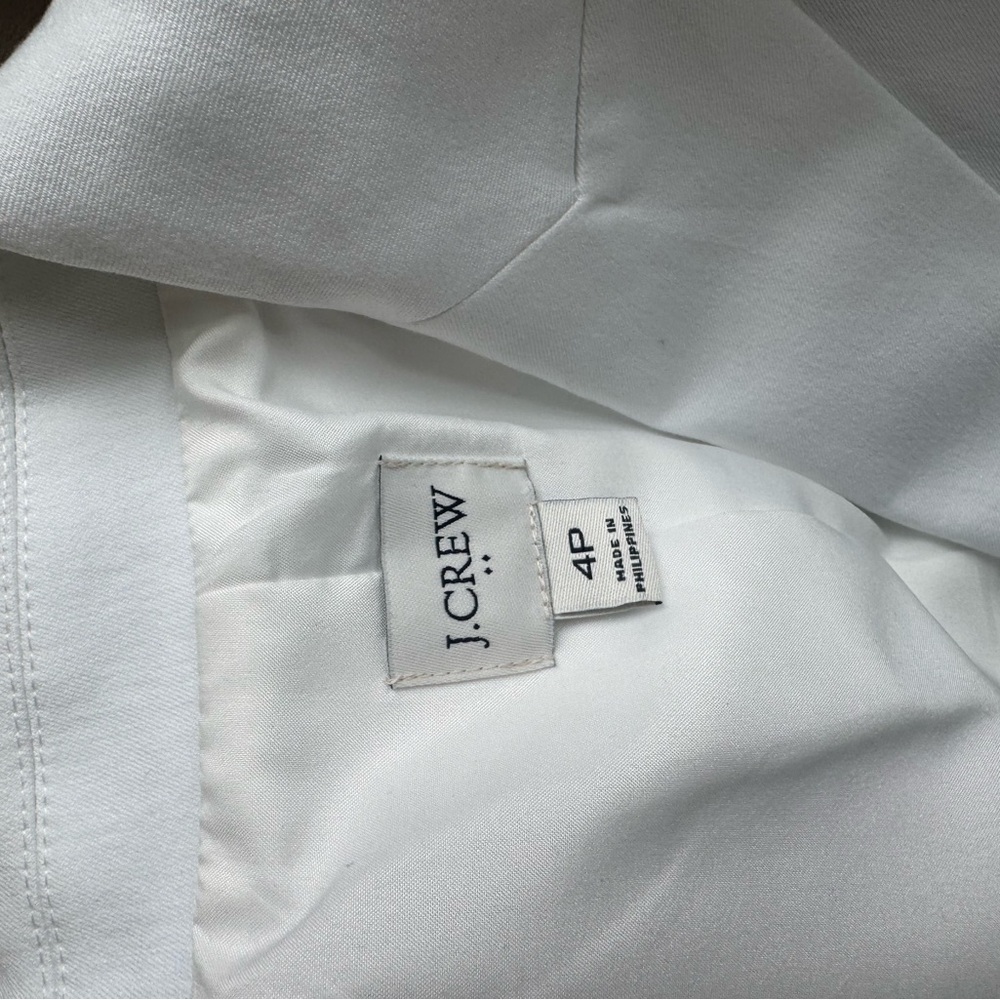 J.Crew Classic White Blazer